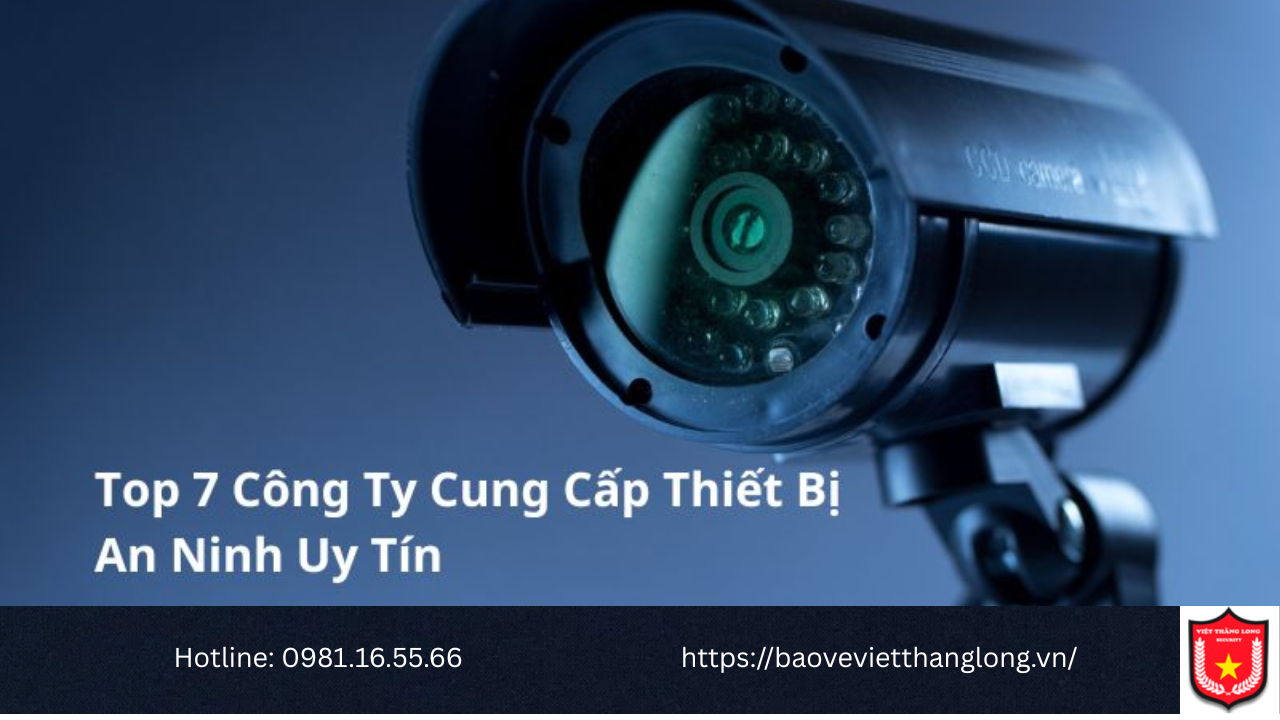 Dịch vụ cung cấp thiết bị an ninh