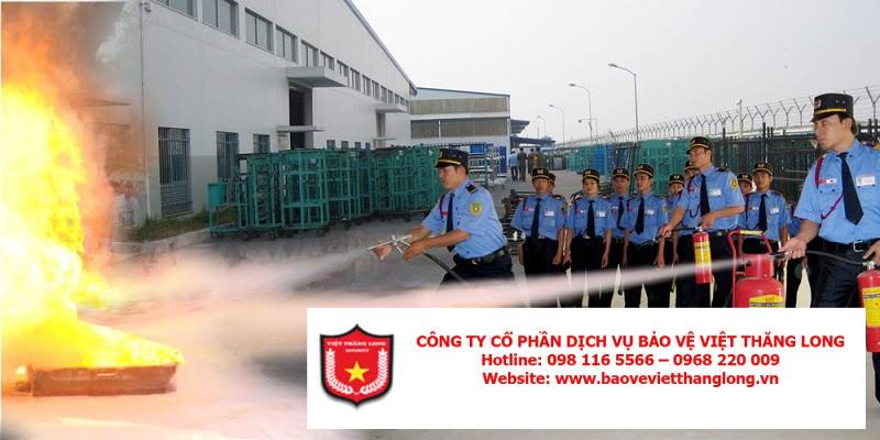 An Ninh Chủ Động: Dịch Vụ Bảo Vệ Kết Hợp Phòng Cháy Chữa Cháy Tự Động