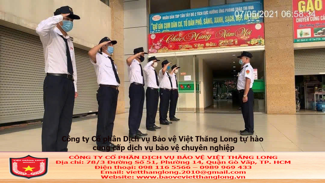 Các loại hình dịch vụ bảo vệ phổ biến hiện nay