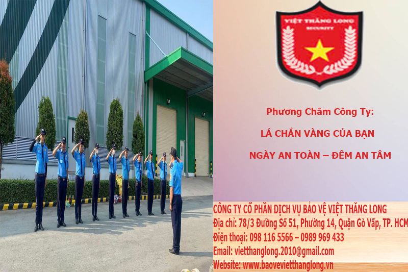 Bảo vệ cổng, lối vào khu vực