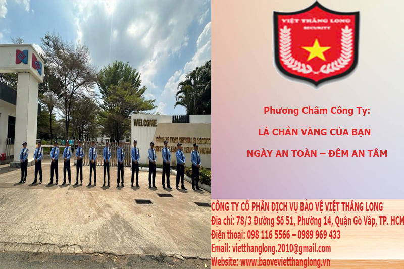 Bảng báo giá công ty bảo vệ tại khu công nghiệp