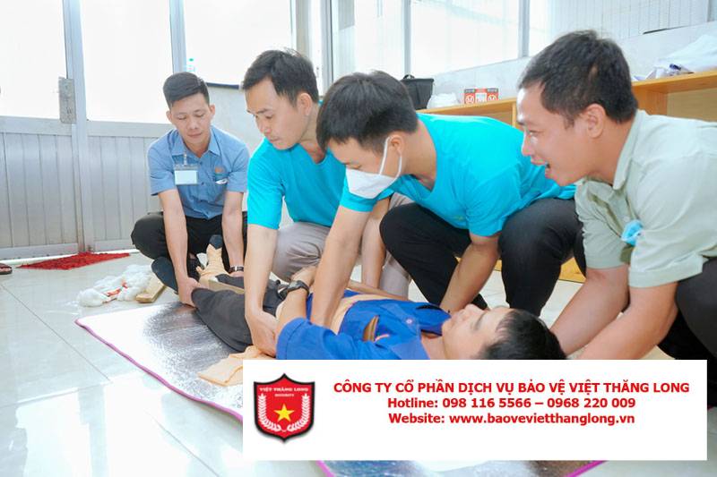 Kỹ năng sơ cấp cứu của nhân viên bảo vệ trong tình huống có người bất tỉnh