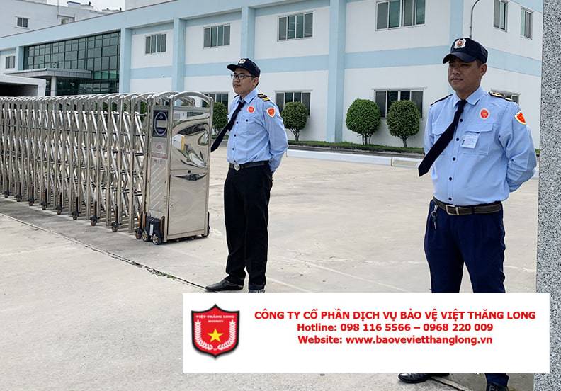 Mô tả công việc của bảo vệ nhà máy