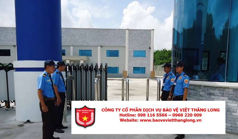 Giá dịch vụ bảo vệ nhà máy xí nghiệp hiện nay