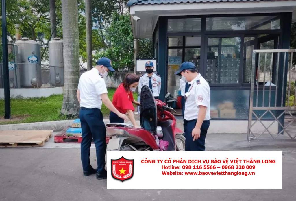 Quy trình kiểm soát các loại phương tiện ra vào cho nhân viên bảo vệ