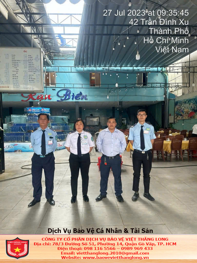 Bảng Báo Giá Dịch Vụ Bảo Vệ Theo Giờ (Thời Vụ) – Giải Pháp An Toàn Linh Hoạt Tại Việt Nam