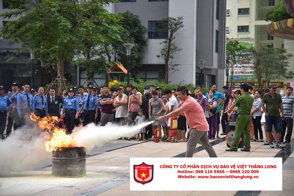 Những cách xử lý đối với tình huống cháy nổ mà nhân viên bảo vệ nên biết