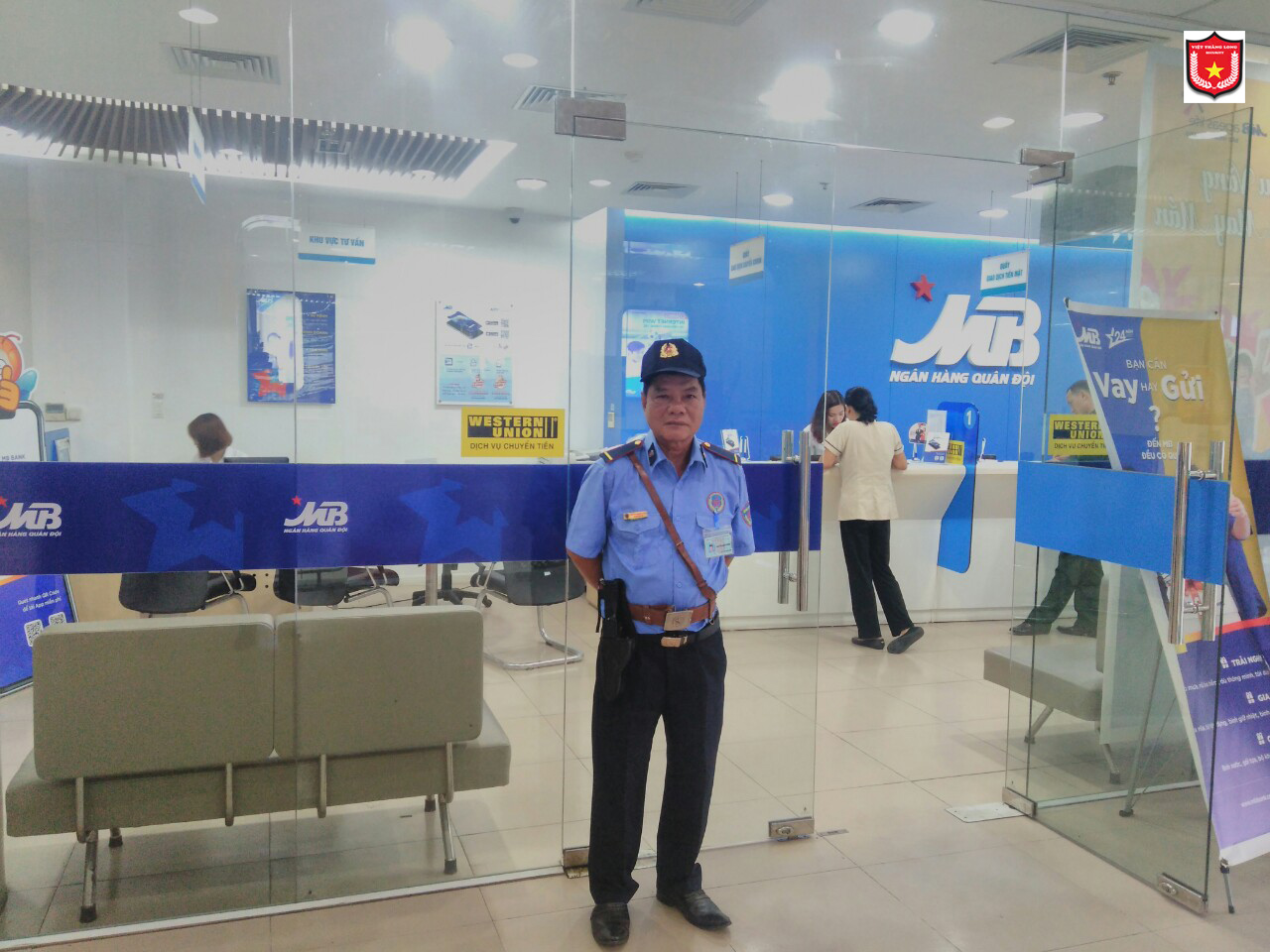Tuyển nhân viên bảo vệ ngân hàng MB Bank